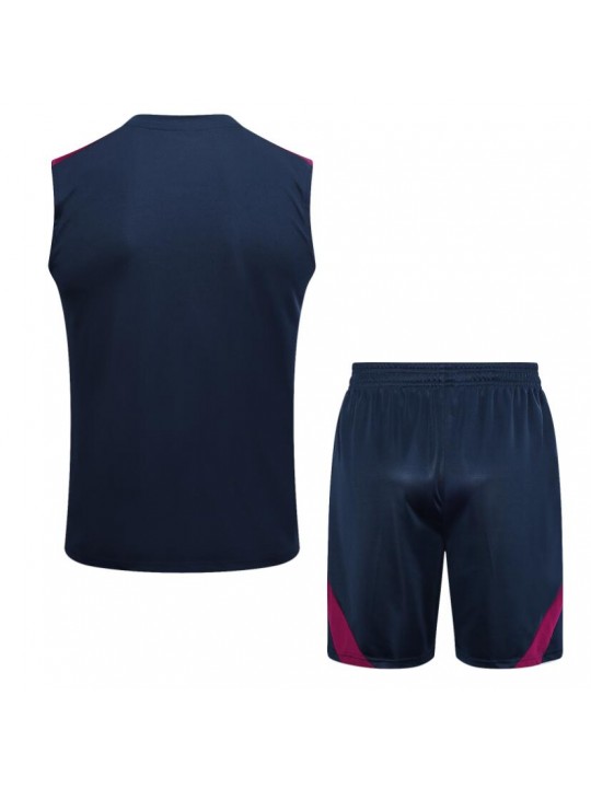 Camiseta De Fútbol Sin Mangas PARIS ST. GERMAIN 23/24 + Pantalone
