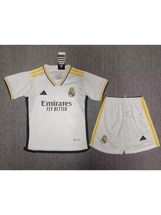 Camiseta Real Madrid Primera Equipación 23/24 Niño