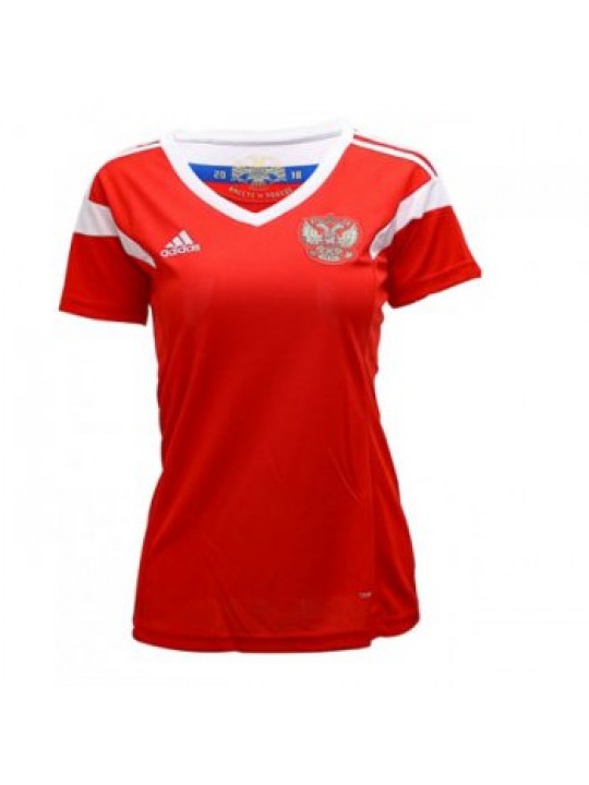 Camiseta Rusia Primera Equipación 2018 Mujer