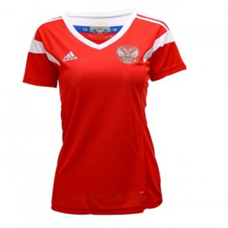 Camiseta Rusia Primera Equipación 2018 Mujer
