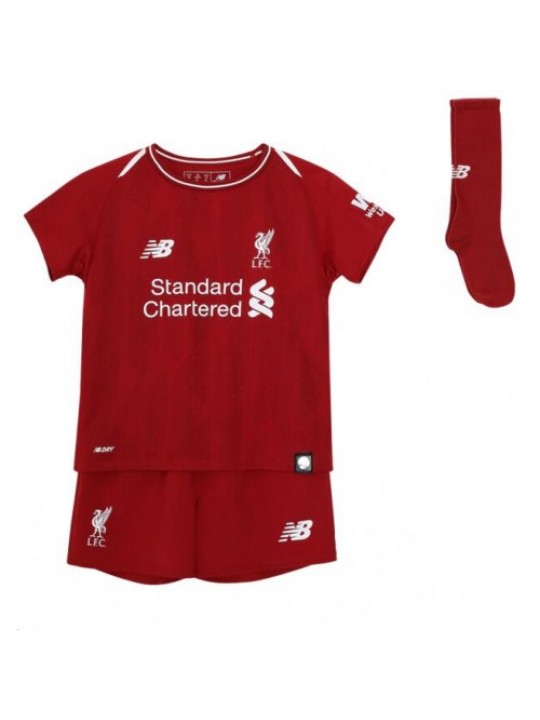 Camiseta Primera Equipación Liverpool 18-19 Niños Kits
