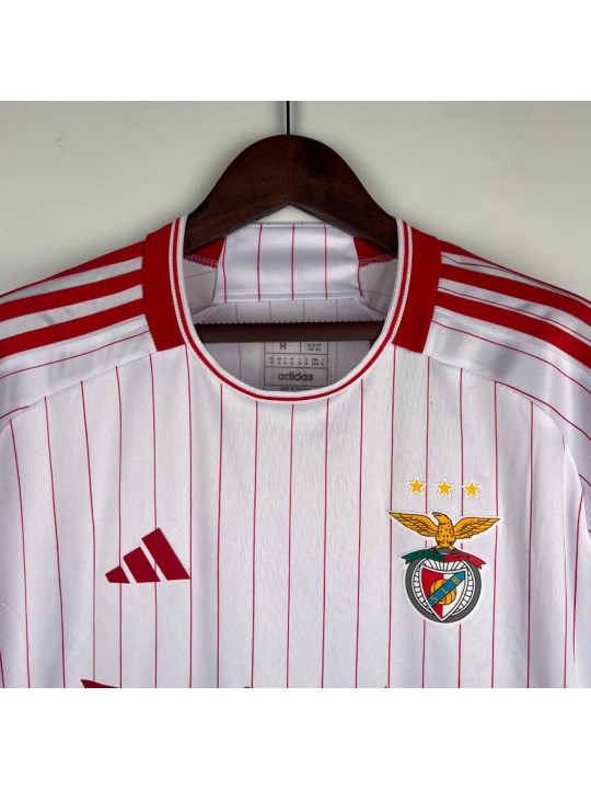 Camiseta Lisboa E Benfica Fc 23/24 Concepto Blanco