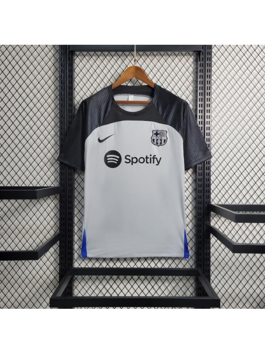 Camiseta Barcelona Pre-Match Gris 23/24