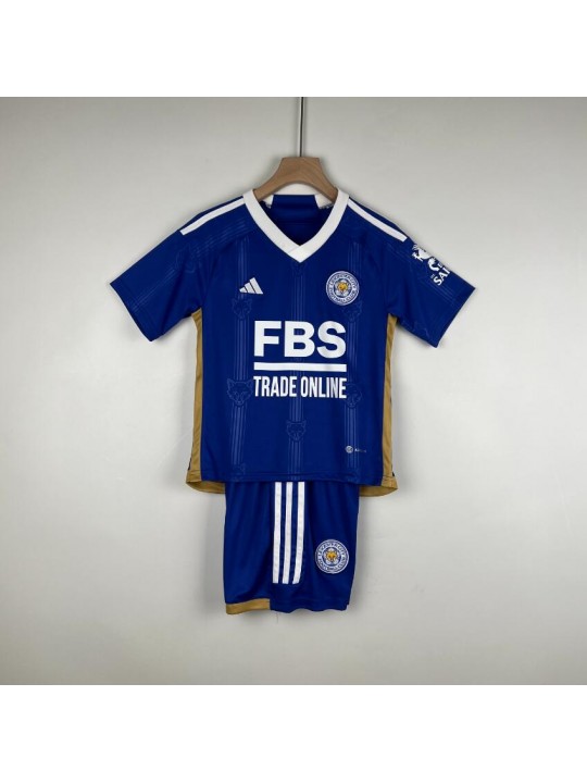 Camiseta Leicester City Primera Equipación Niño 2023/2024