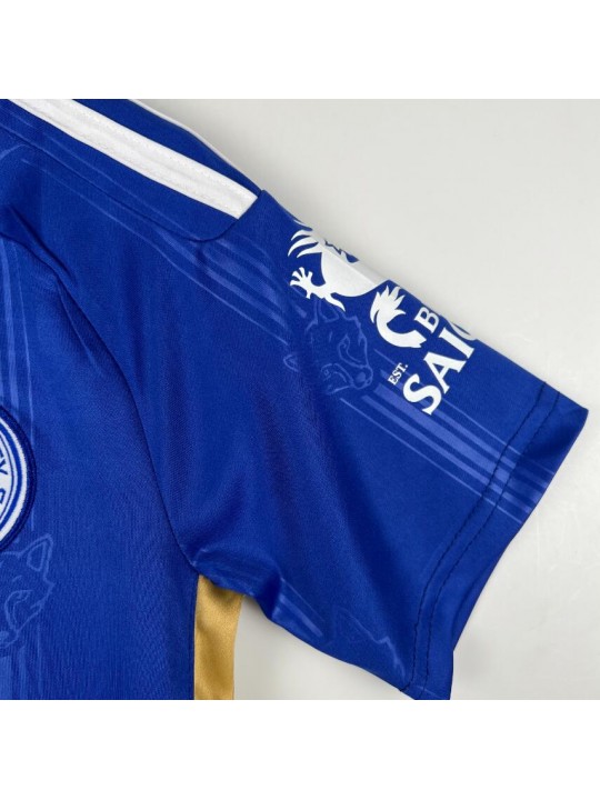 Camiseta Leicester City Primera Equipación Niño 2023/2024