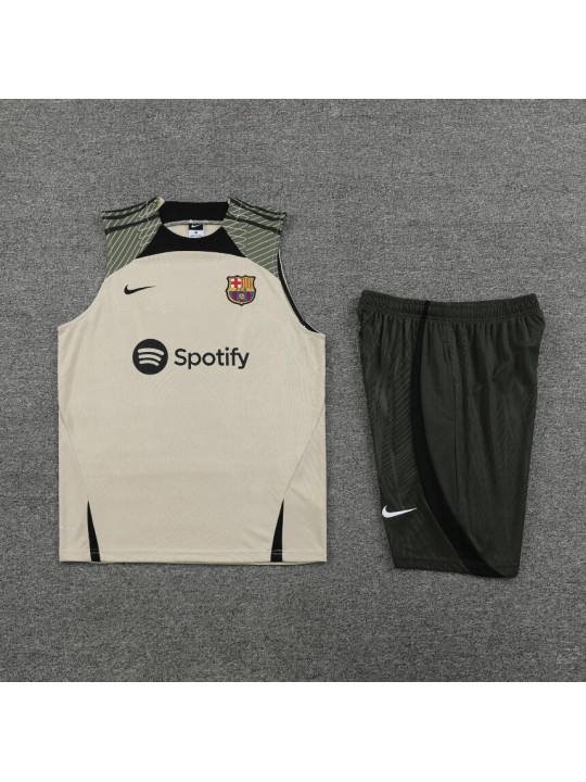 Camiseta Sin Mangas Barcelona FC Pre-Match 23/24 + Pantalones