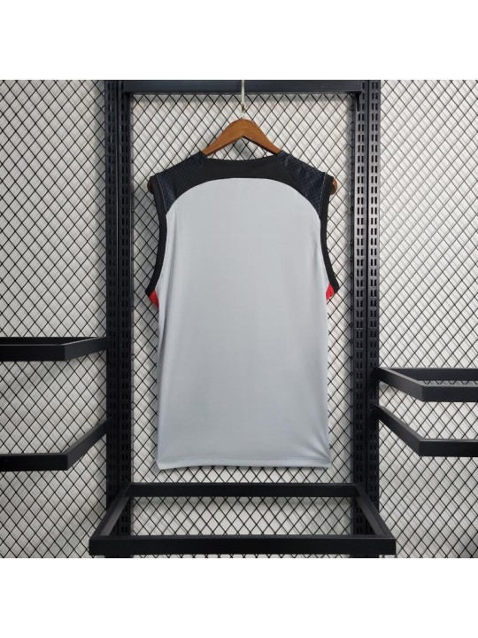 Camiseta Sin Mangas Barcelona Pre-Match Gris 23/24