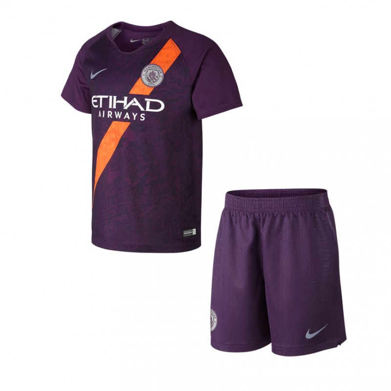 Camiseta Manchester City 18/19 Tercera EQUIPACIÓN Niños