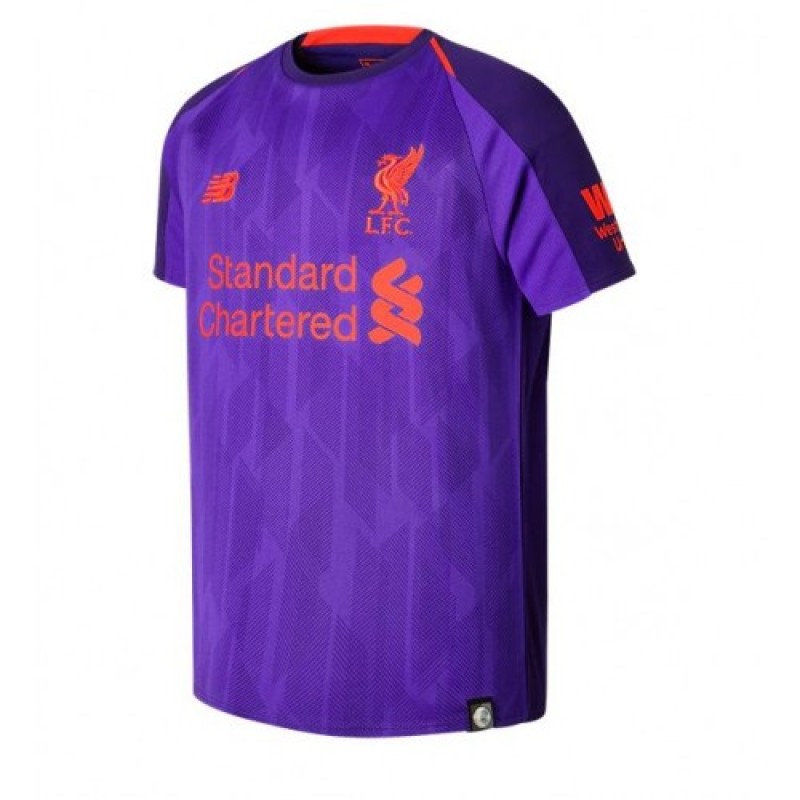 Camiseta Segunda Equipación New Balance Liverpool Niños 18-19