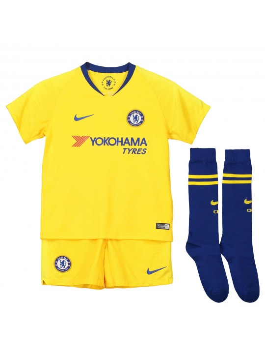 Equipación visitante Stadium del Chelsea 2018-19 para niños pequeños