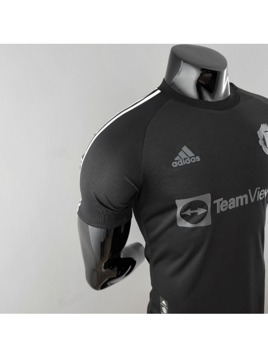 Camiseta 21/22 M-U Petr Pavel Co Branded Negra