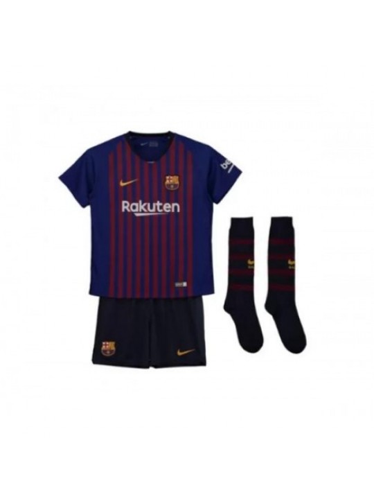 Camiseta Primera Equipación 2018 Barcelona Niño Kit