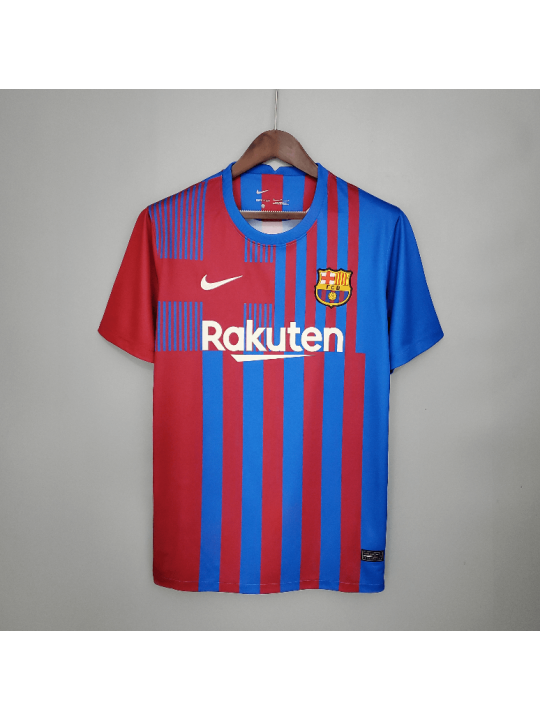 Camiseta Barcelona Primera Equipación 2021/2022 Niño