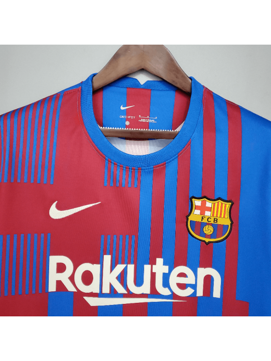 Camiseta Barcelona Primera Equipación 2021/2022 Niño