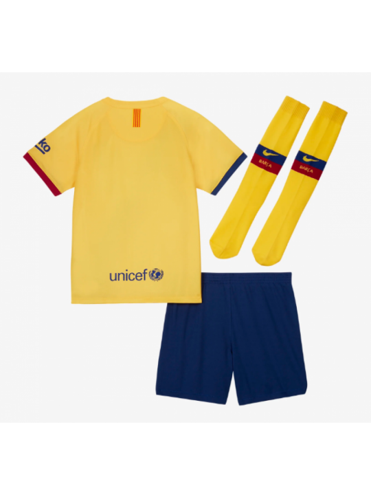 Camiseta Barcelona Segunda Equipación 2019/2020 Niño Kit