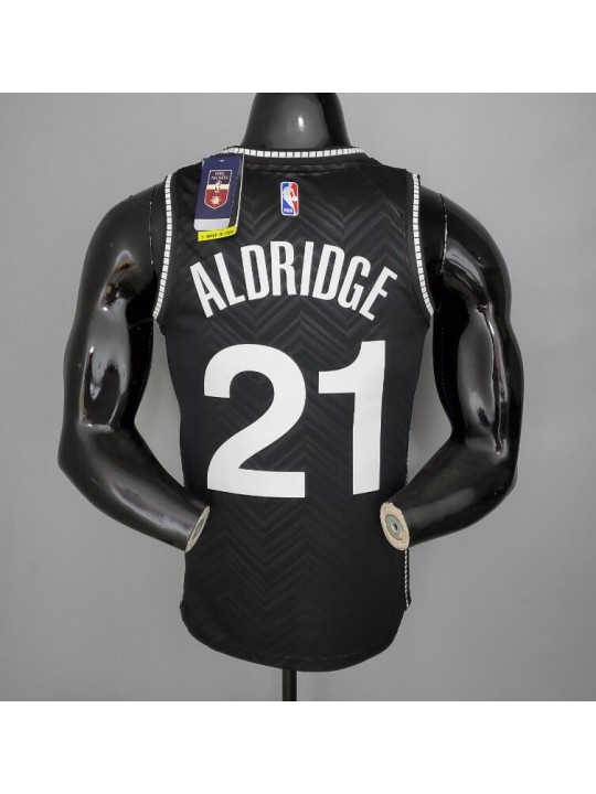 Camiseta 2021 Aldridge#21 Brooklyn Nets Bonus Edition