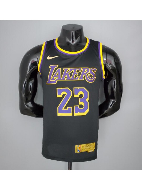 Camiseta 2021 James #23 Lakers Bonus Edition