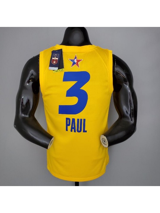 Camiseta 2021 PAUL#3 All-Star Yellow