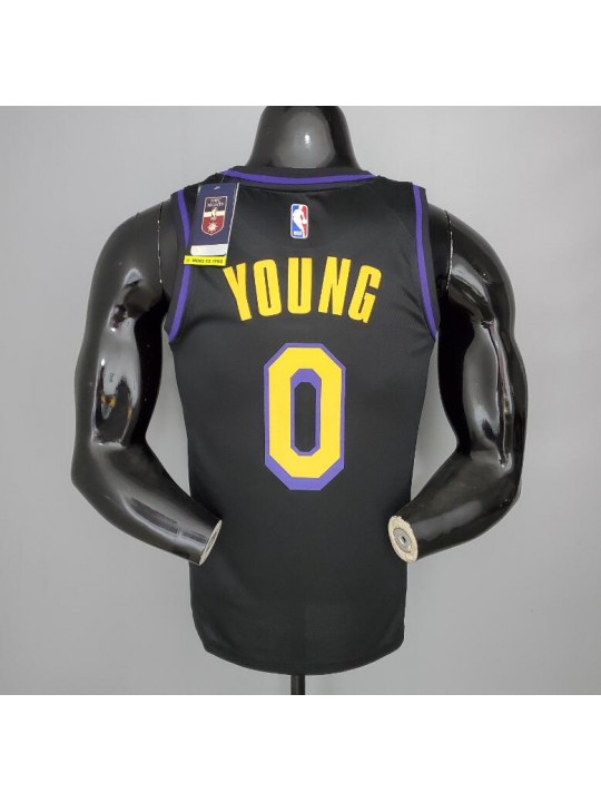 Camiseta 2021 YOUNG#0 Los Angeles Lakers