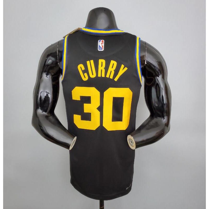 Camiseta 2022 75th Anniversary Curry #30 Warriors City Edition