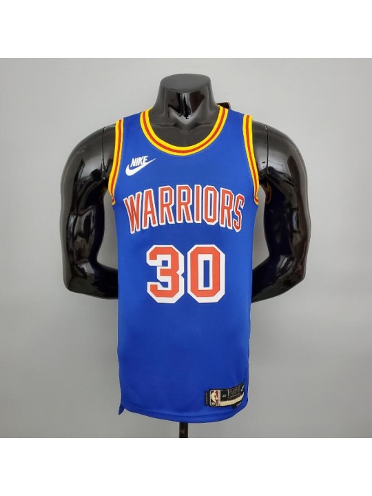 Camiseta 75th Anniversary Curry #30 Warriors Retro