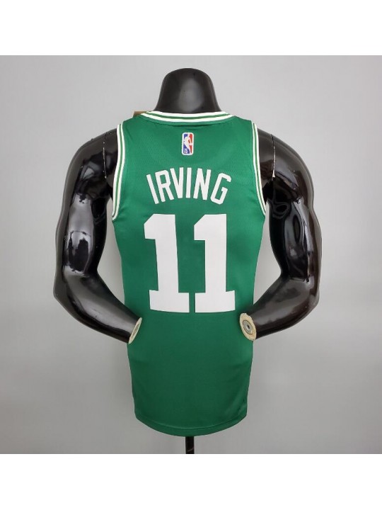 Camiseta 75th Anniversary Irving #11 Celtics Green