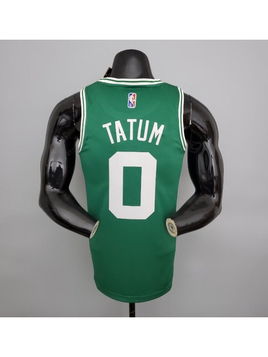Camiseta 75th Anniversary Tatum #0 Celtics Green