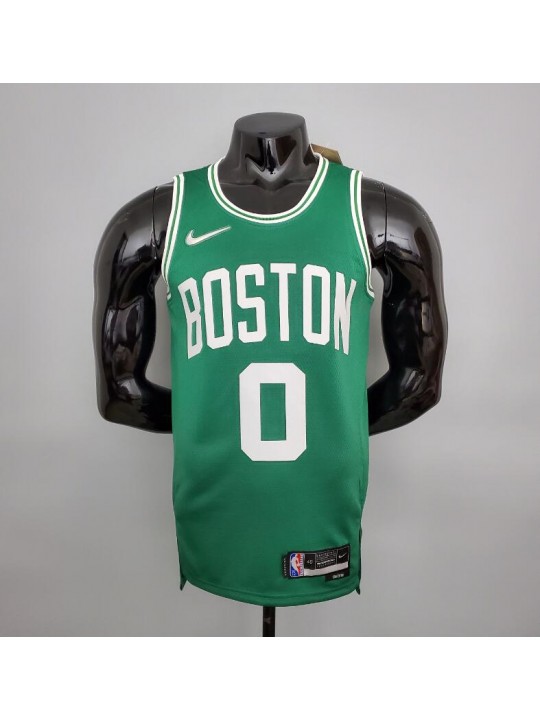 Camiseta 75th Anniversary Tatum #0 Celtics Green