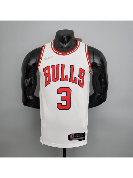 Camiseta 75th Anniversary Wade #3 Bulls