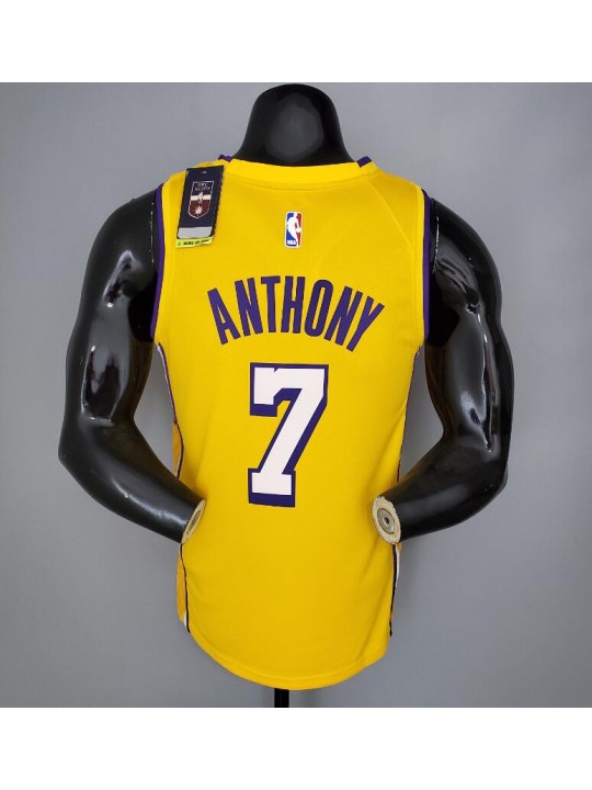 Camiseta ANTHONY#7 Lakers V-neck City Edition