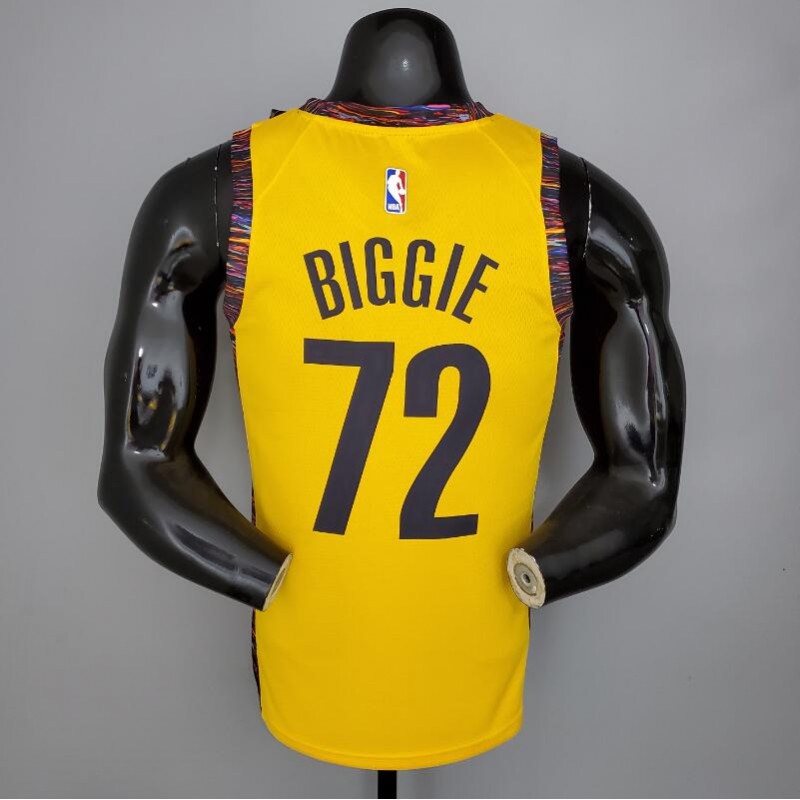 Camiseta BIGGIE#72 Brooklyn Nets Commemorative Edition