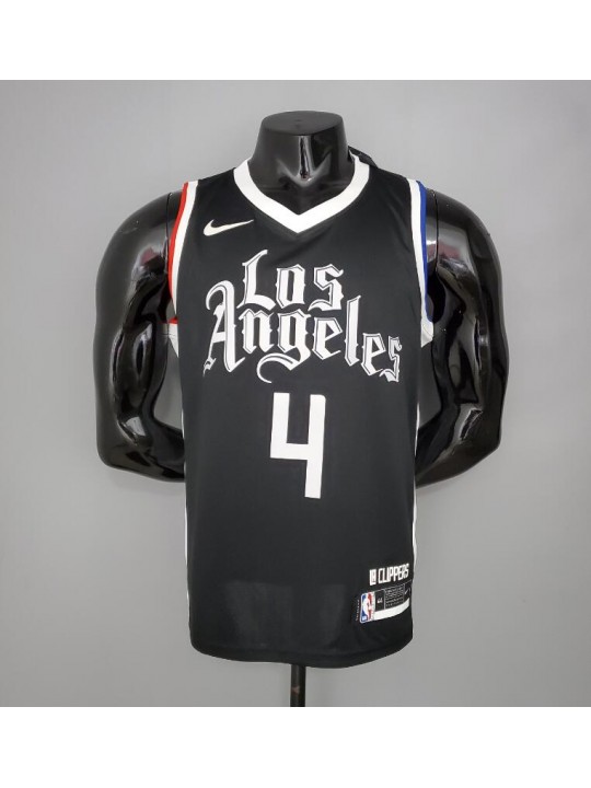 Camiseta RONDO#4 Los Angeles Clippers Black