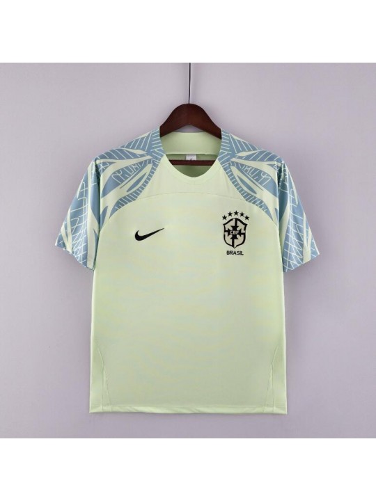 Camiseta Brasil training suit light green 2022