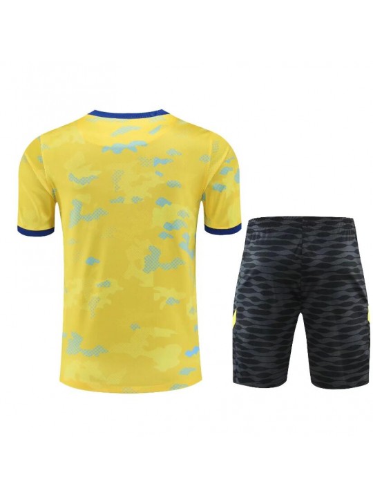 Camiseta Chelsea Training Suit Short Sleeve Kit Yellow 22/23