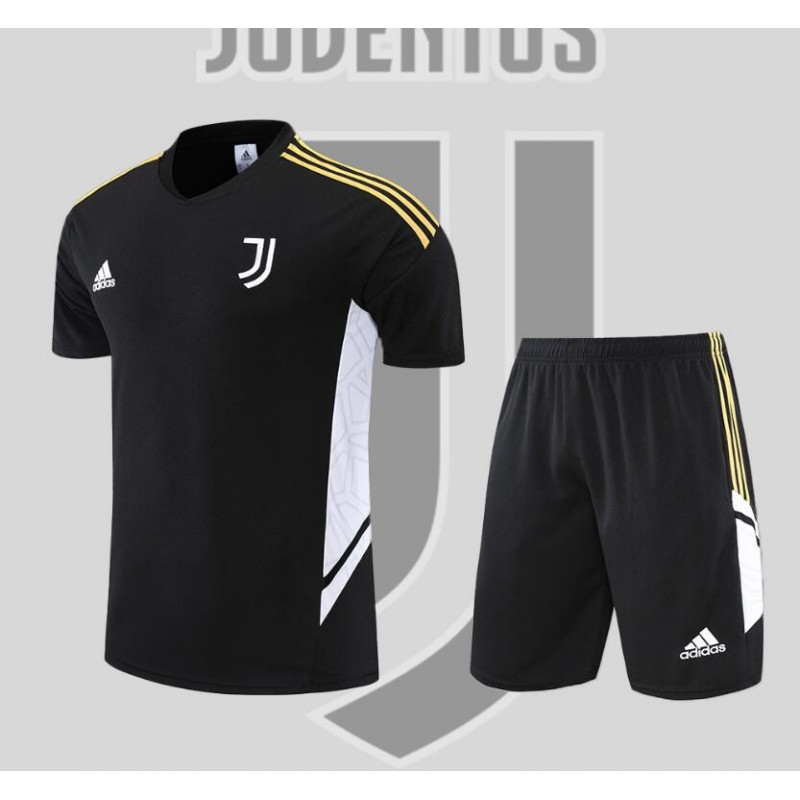 Camiseta Juventus Training Suit Short Sleeve Kit Black 22/23