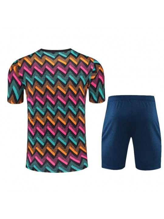 Camiseta Juventus Training Suit Short Sleeve Kit Colorful Plaid 22/23