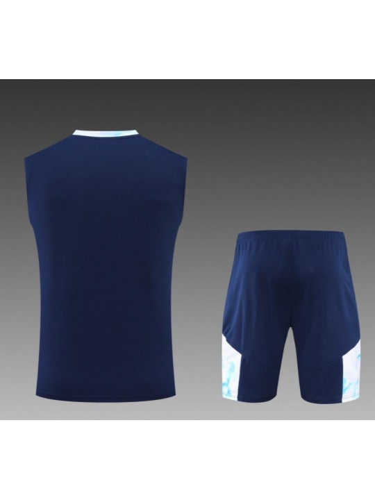 Camiseta Manchester City vest training suit kit Royal Blue 22/23