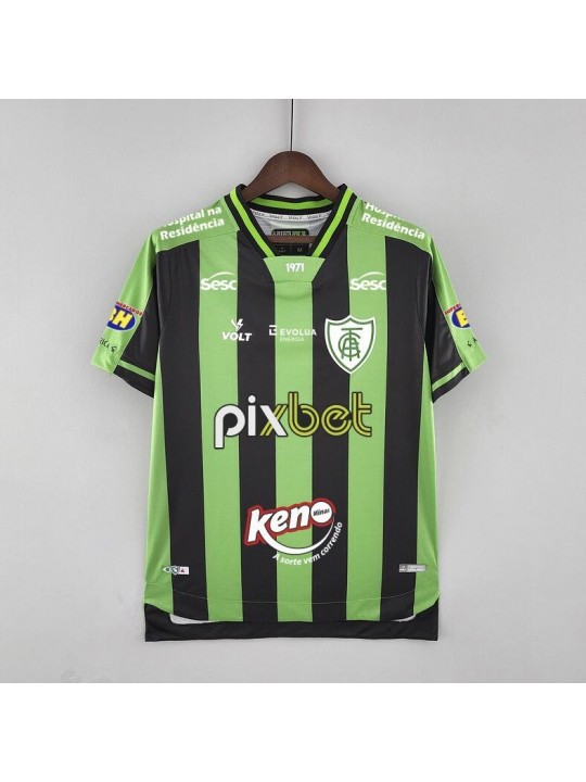 Camiseta all sponsor Mineiro America Green Black 22/23