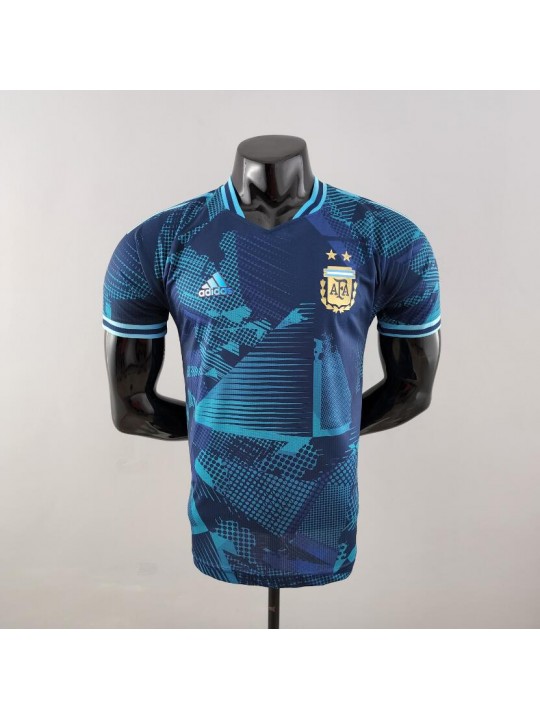 Camiseta player version Argentina Commemorative Edition Blue 2022