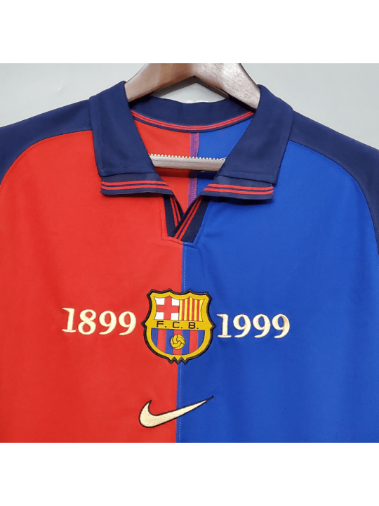 Camiseta Retro Barcelona 100th Anniversary Primera Equipación