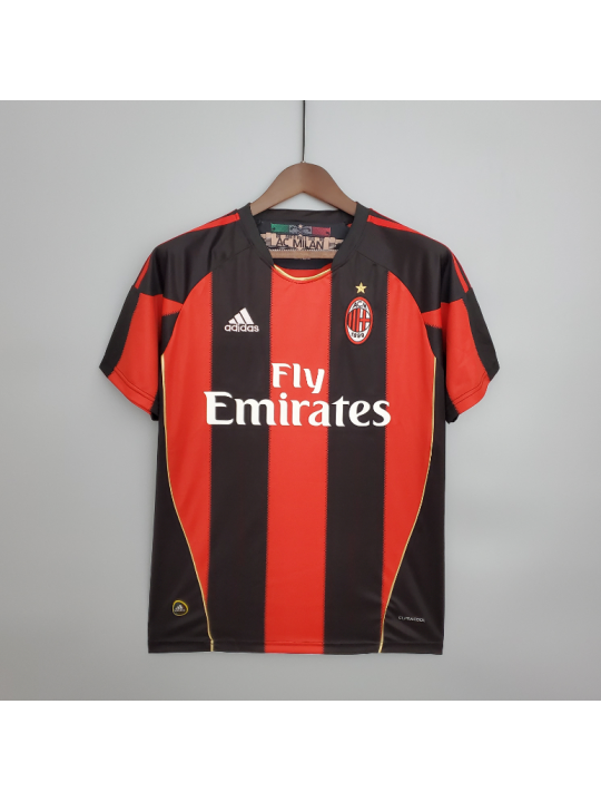 Camiseta AC Milan 1ª Equipación Retro 10/11