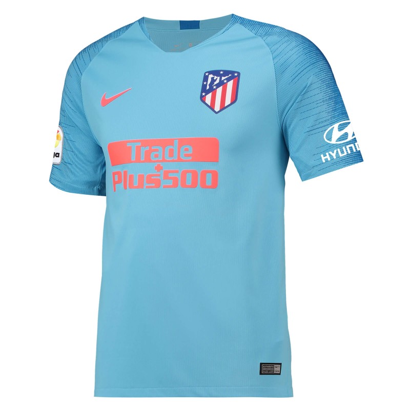 Camiseta Stadium de la Segunda equipación del Atlético de Madrid 2018-19