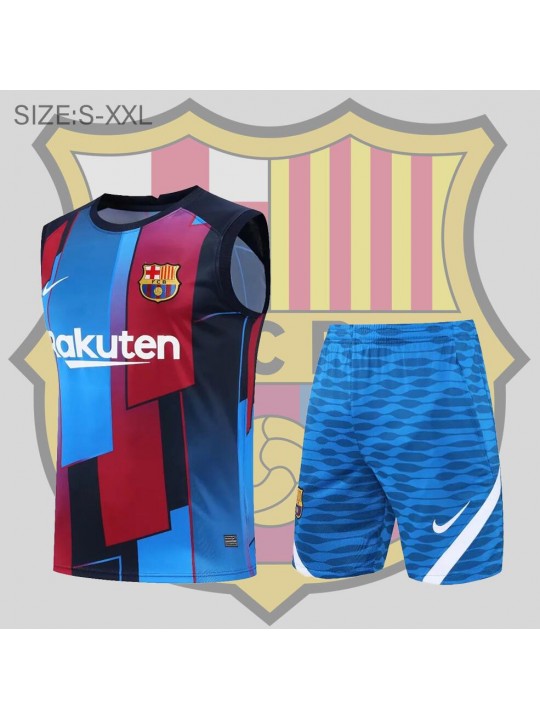 Camisetas Sin Mangas Barcelona 22/23 KIT AZUL