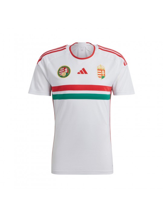Camiseta Hungría Segunda Equipación Mundial Qatar 2022