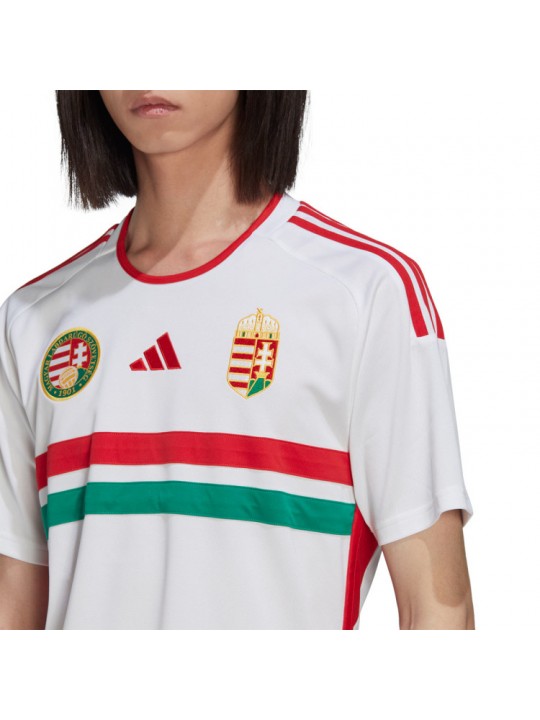 Camiseta Hungría Segunda Equipación Mundial Qatar 2022
