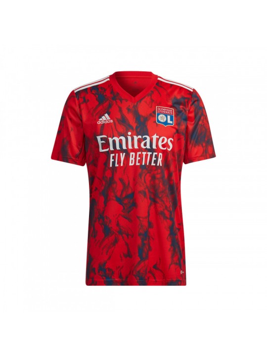 Camiseta Olympique De Lyon Segunda Equipación 2022-2023 Niño