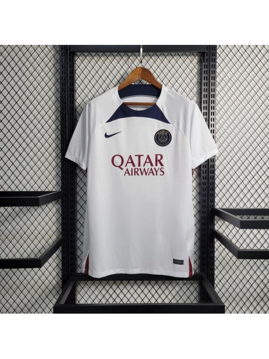 Camiseta Paris St. Germain FC Pre-Match Blanco 23/24 + Pantalones