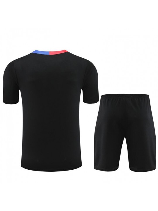 Camiseta FC Barcelona Pre-Match 2023-2024 Negro + Pantalones