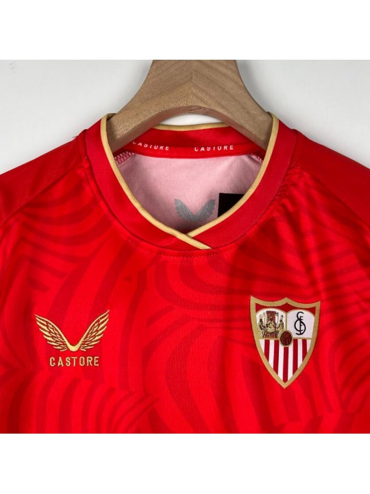 Camiseta Sevilla Fc Segunda Equipación 23/24 Niño