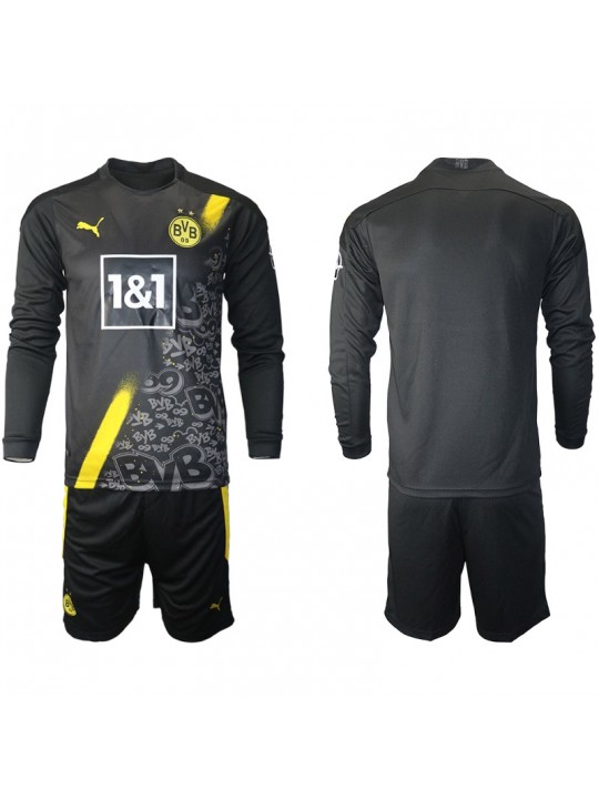 Camiseta Borussia Dortmund Segunda Equipación 2020/2021 Manga Larga